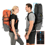 Varo Fit Night Cat 55-60L Roll Top Hiking Backpack